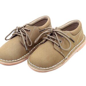 L'AMOUR Toddler Boys Nubuck Oxford Dress Shoes Size 8